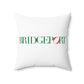 41 Tilt Bridgeport Spun Polyester Square Pillow