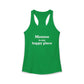 Monroe Is My Happy Place Women's Ideal Racerback Tank Top