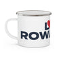 Love Rowayton Enamel Camping Mug