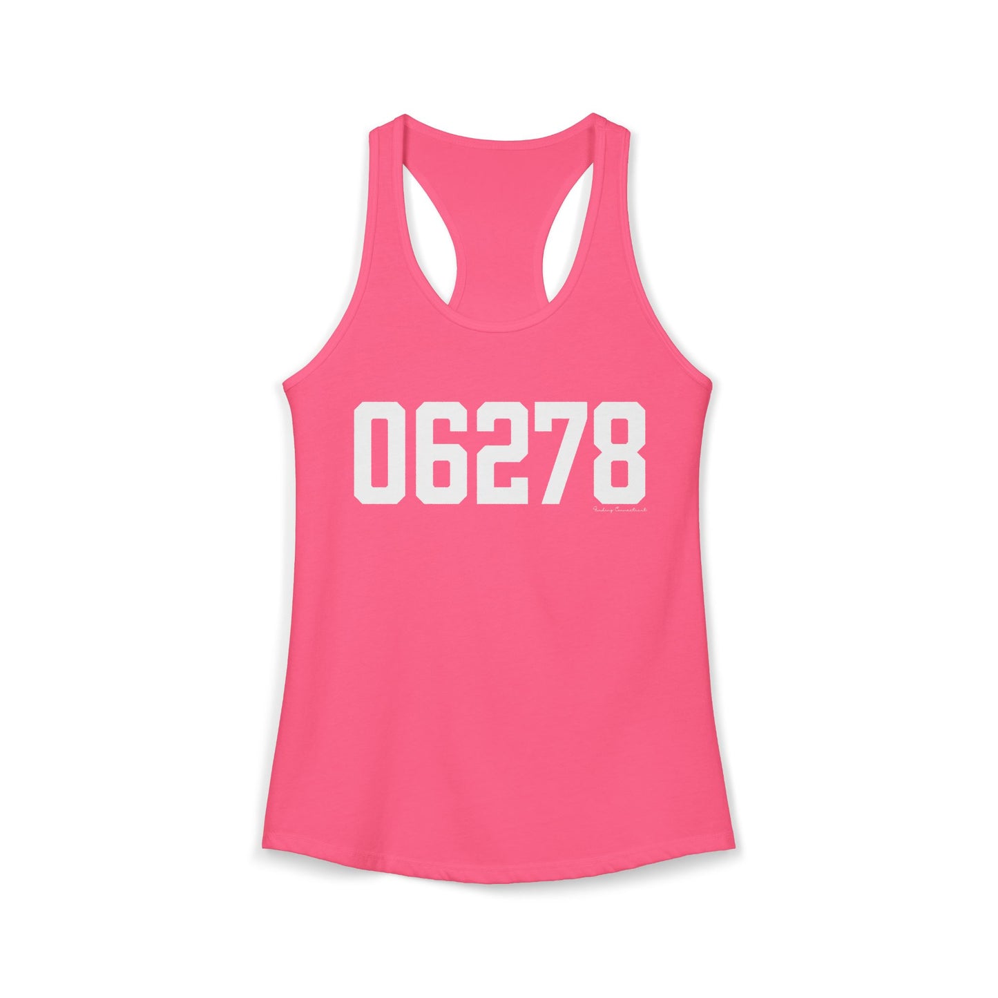 06278 Ashford CT Zip Code Women's Ideal Racerback Tank Top