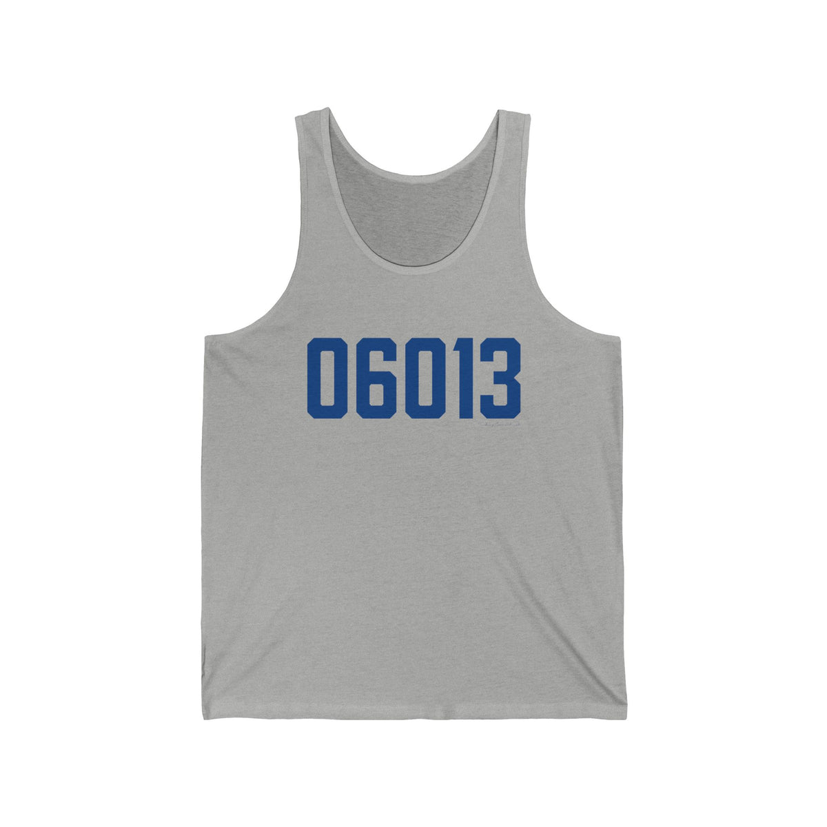 06013 Burlington Connecticut Zip Code Unisex Jersey Tank Top