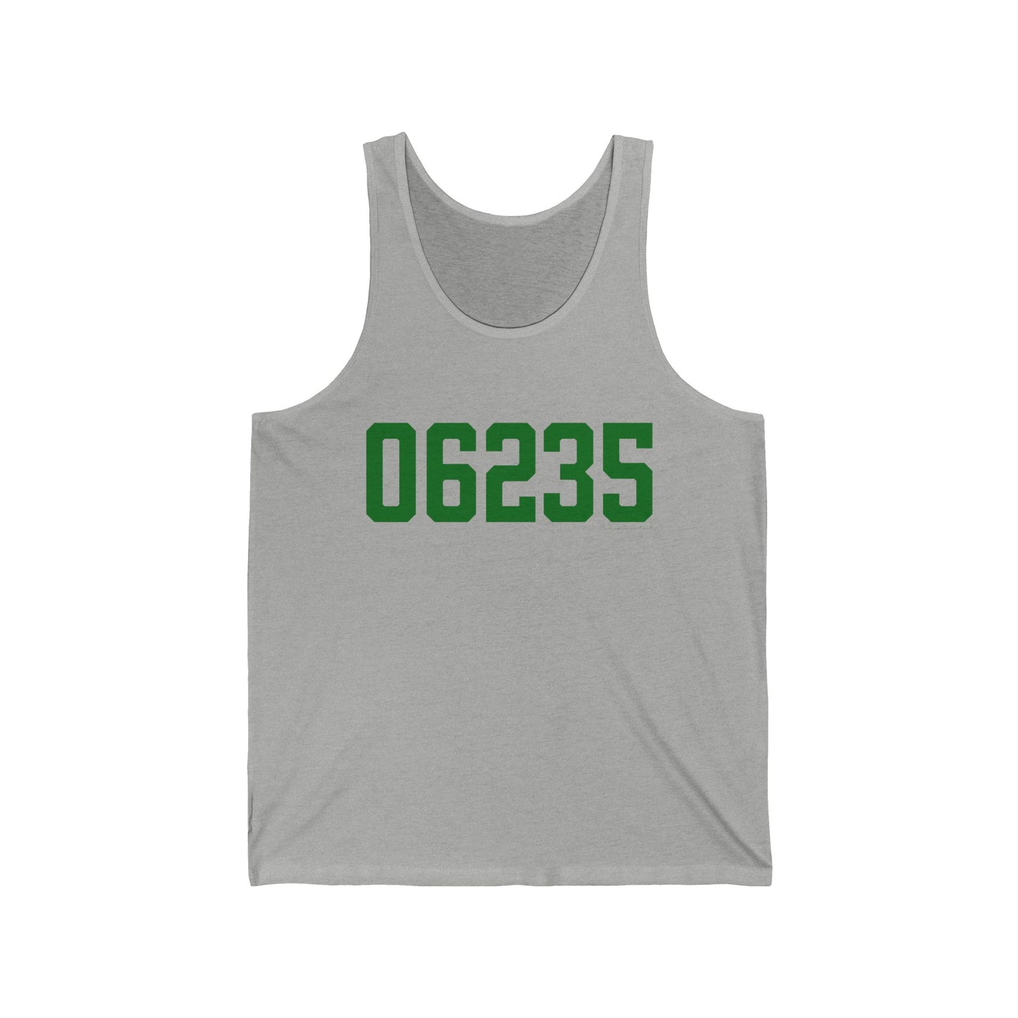 06235 Chaplin Connecticut Zip Code Unisex Jersey Tank Top