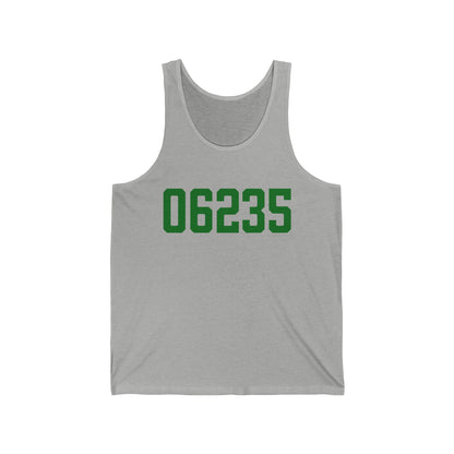 06235 Chaplin Connecticut Zip Code Unisex Jersey Tank Top