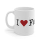 I Heart Fairfield. Mug 11oz