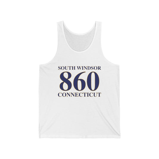 South Windsor 860 Connecticut Unisex Jersey Tank Top