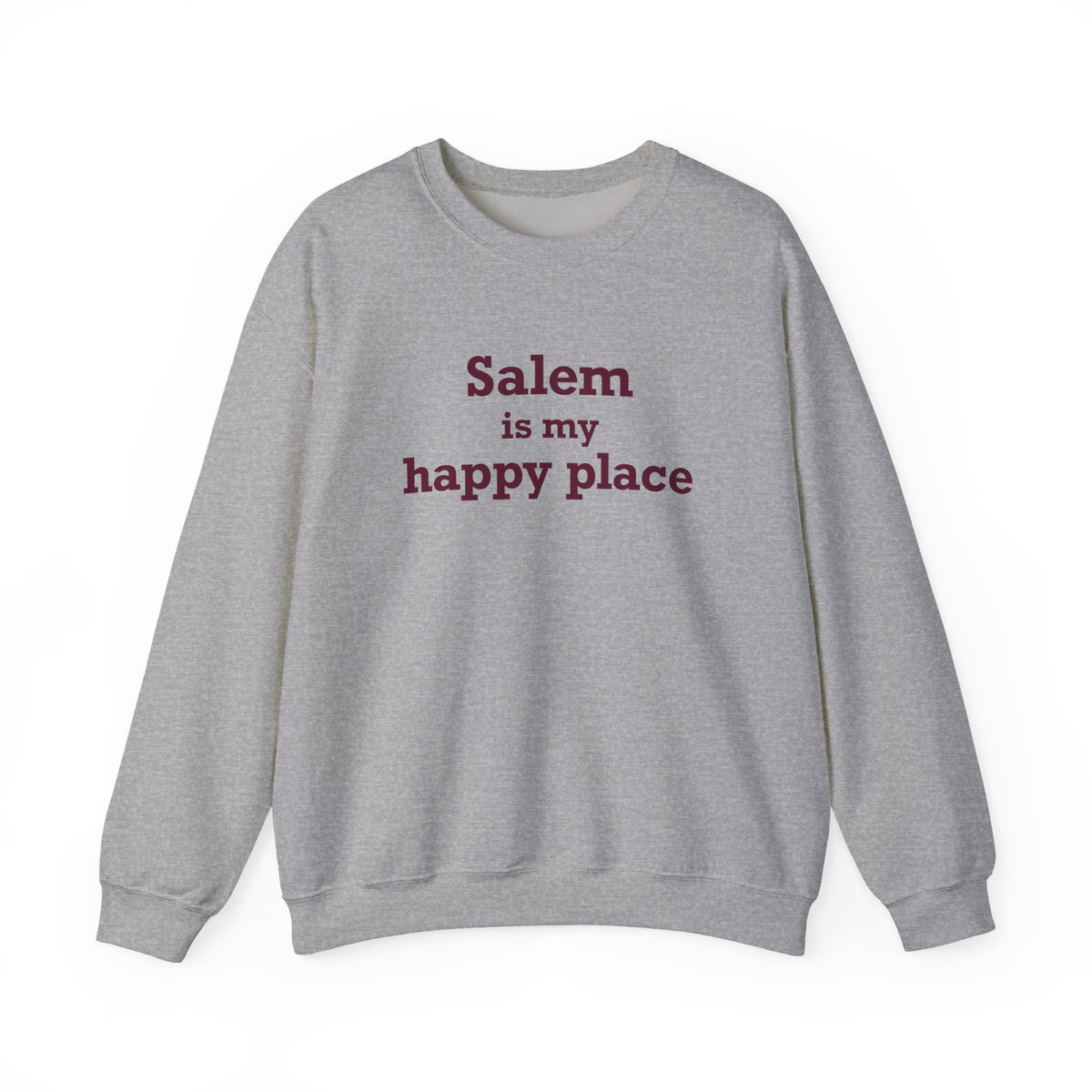 Salem  is My Happy Place Unisex Heavy Blend™ Crewneck Sweatshirt