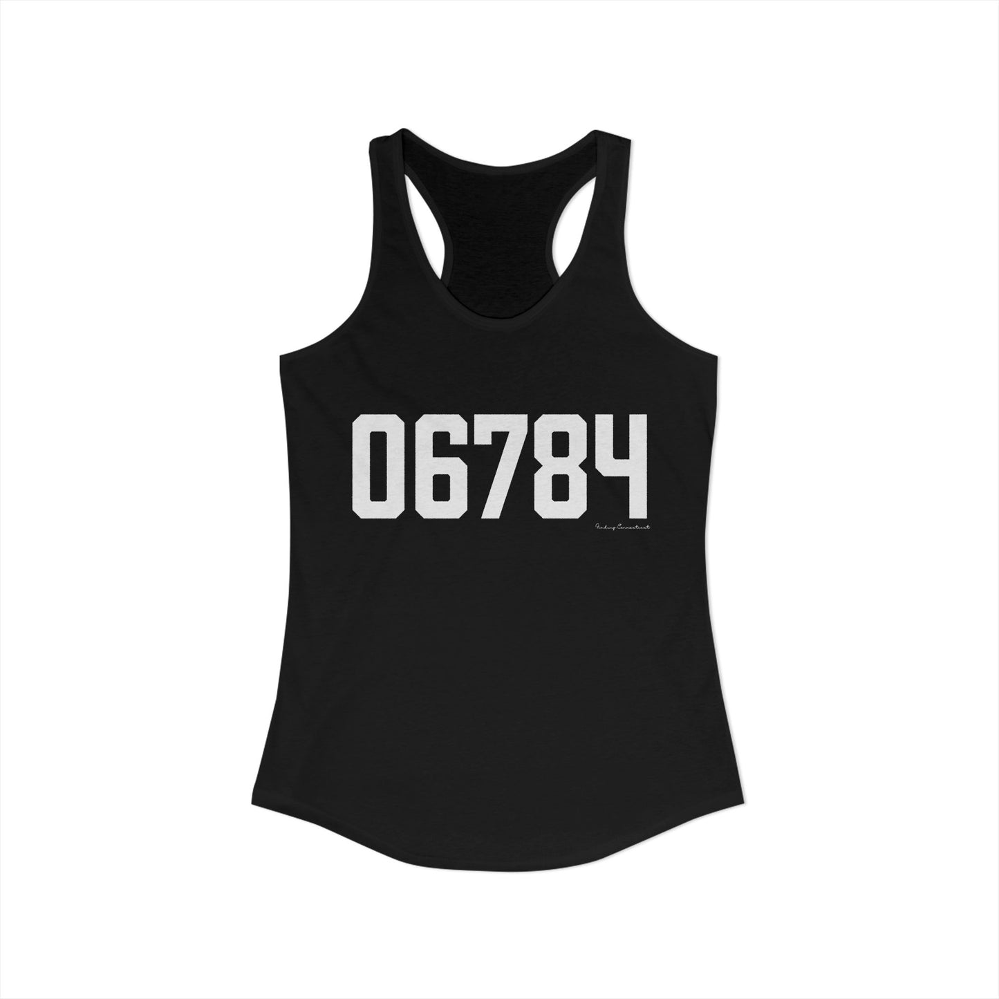 06784 Sherman CT Zip Code Women's Ideal Racerback Tank Top