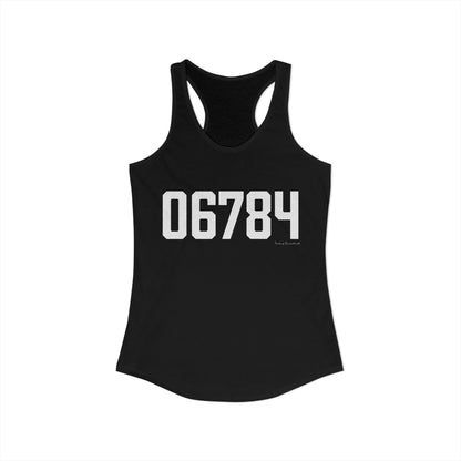 06784 Sherman CT Zip Code Women's Ideal Racerback Tank Top