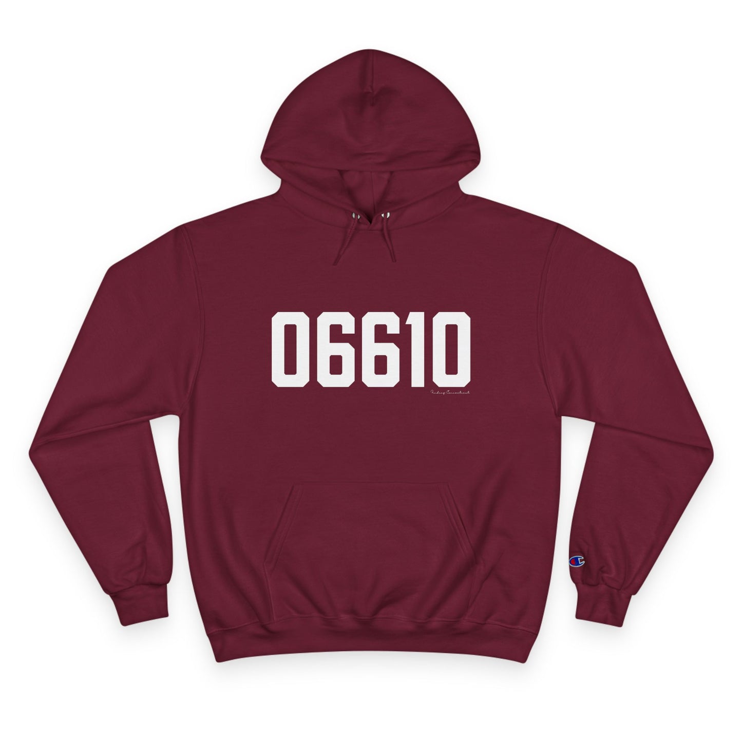 06610  Bridgeport CT Zip Code Champion Hoodie Sweatshirt