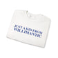 Just a kid from Willimantic Unisex Heavy Blend™ Crewneck Sweatshirt
