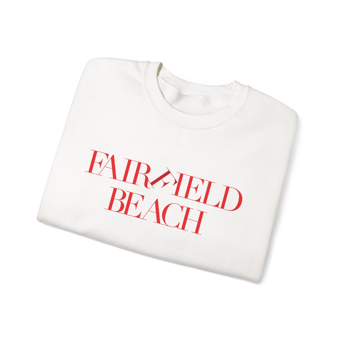 41 Tilt Fairfield Beach Unisex Heavy Blend™ Crewneck Sweatshirt