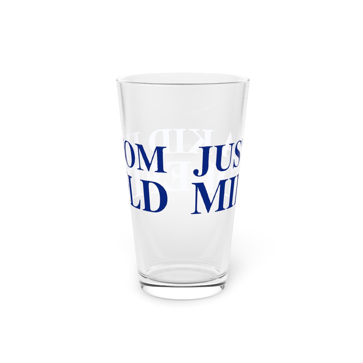 Just a kid from Middlefield Pint Glass, 16oz