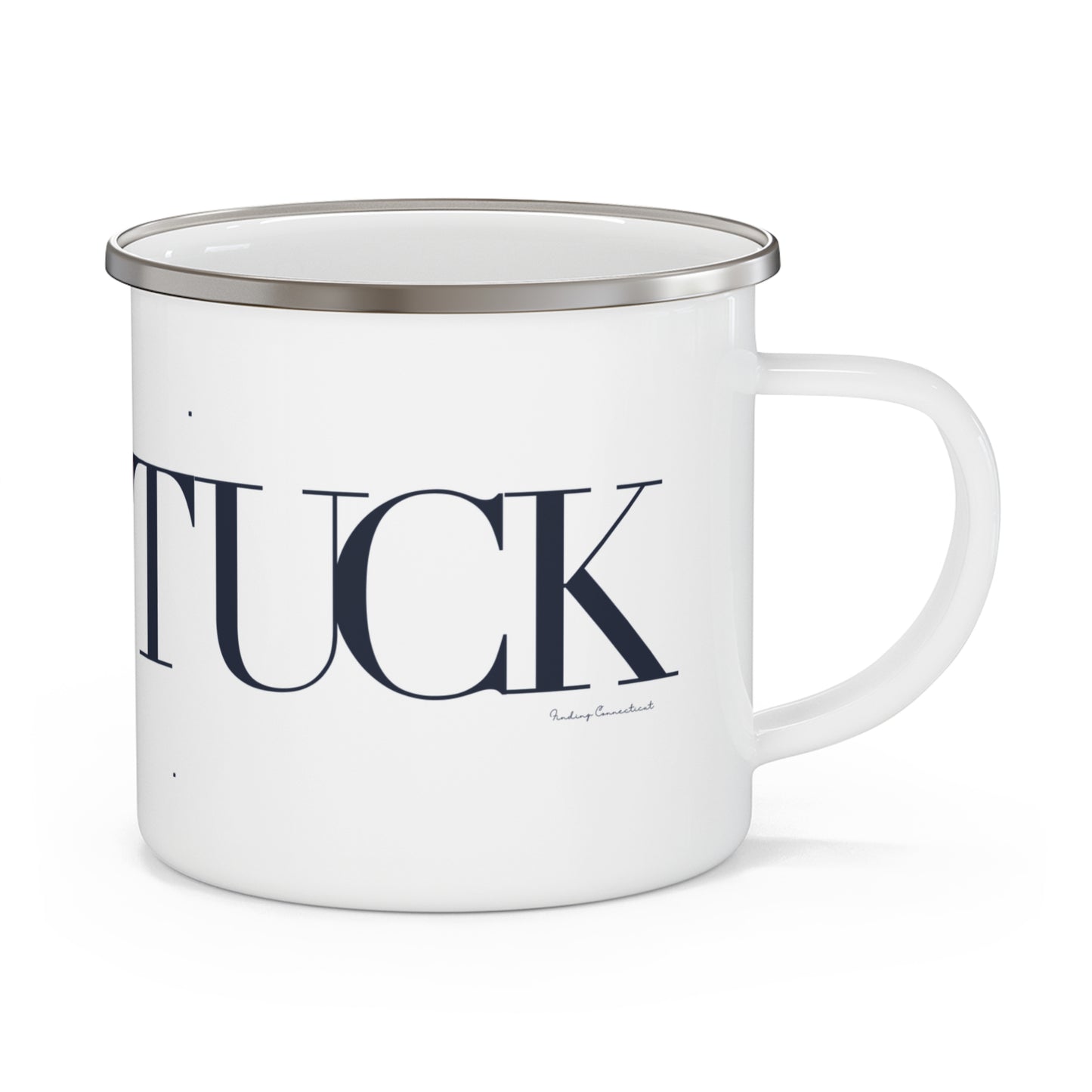 41 Tilt Saugatuck Enamel Camping Mug