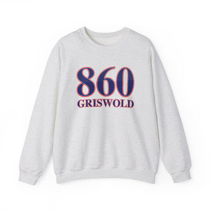 860 Griswold Red White & Blue Unisex Heavy Blend™ Crewneck Sweatshirt