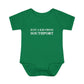 Just a kid from Southport Infant Baby Rib Bodysuit