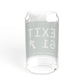 Vintage Exit 61 WCP Sign Sipper Glass, 16oz