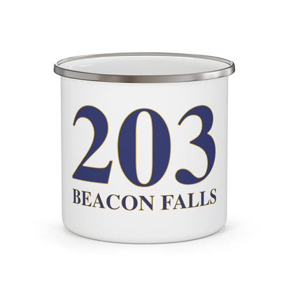 203 Beacon Falls Enamel Camping Mug