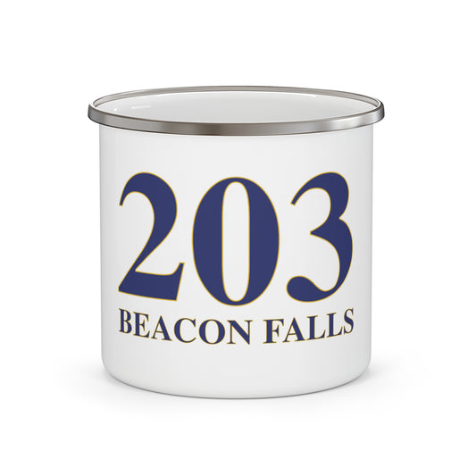 203 Beacon Falls Enamel Camping Mug