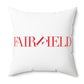 41 Tilt Fairfield Spun Polyester Square Pillow