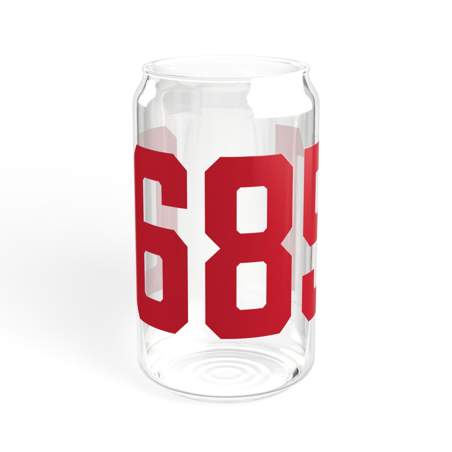 06851 Norwalk Connecticut Zip Code Sipper Glass, 16oz