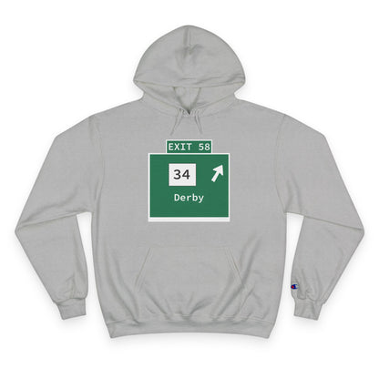 Vintage WCP Exit 58 Sign Champion Hoodie