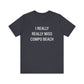 I Really Really Miss Compo Beach Unisex Jersey Short Sleeve T-Shirt