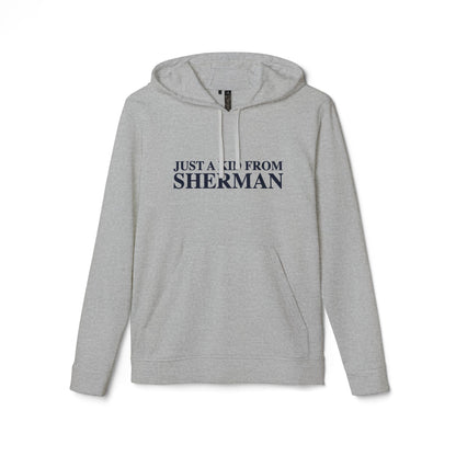Just a kid from Sherman adidas Unisex Fleece Hoodie