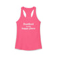 Eastford is My Happy Place Women's Ideal Racerback Tank Top
