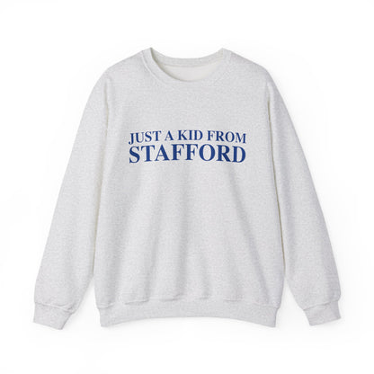 Just a kid from Stafford Unisex Heavy Blend™ Crewneck Sweatshirt