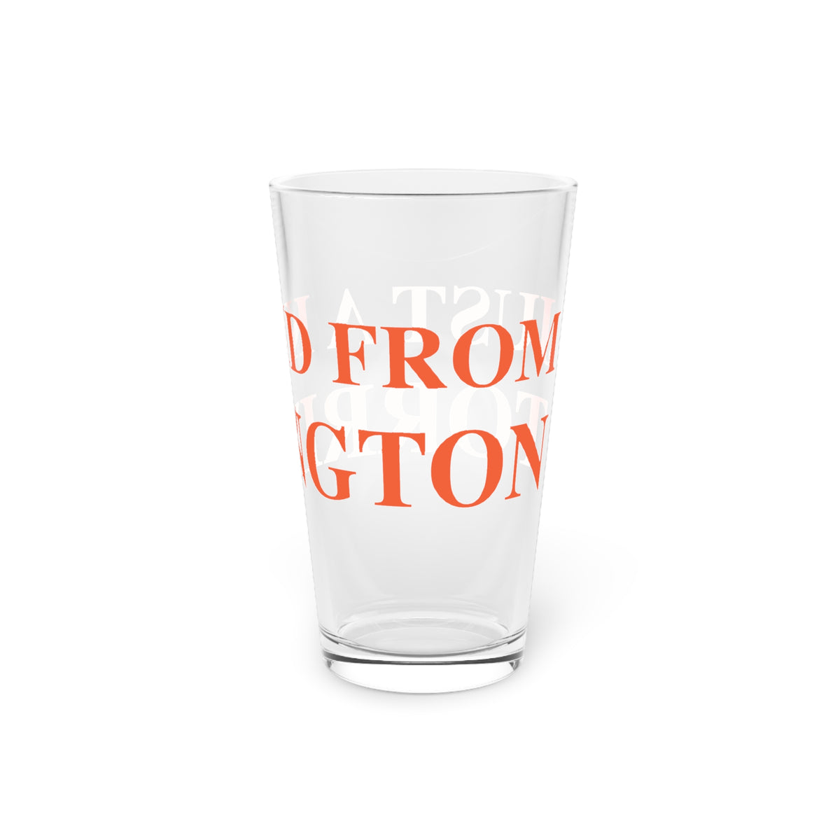 Just a kid from Torrington Pint Glass, 16oz