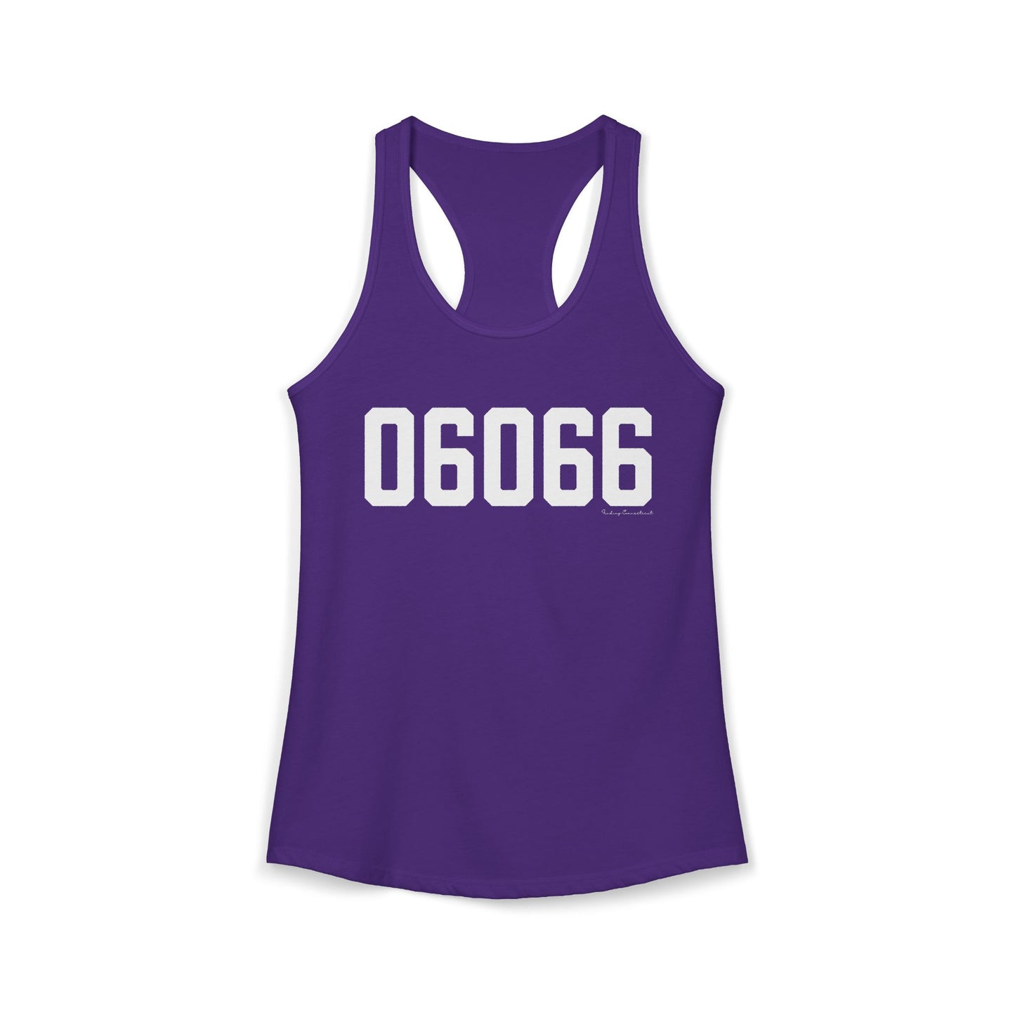06066 Vernon CT Zip Code Women's Ideal Racerback Tank Top