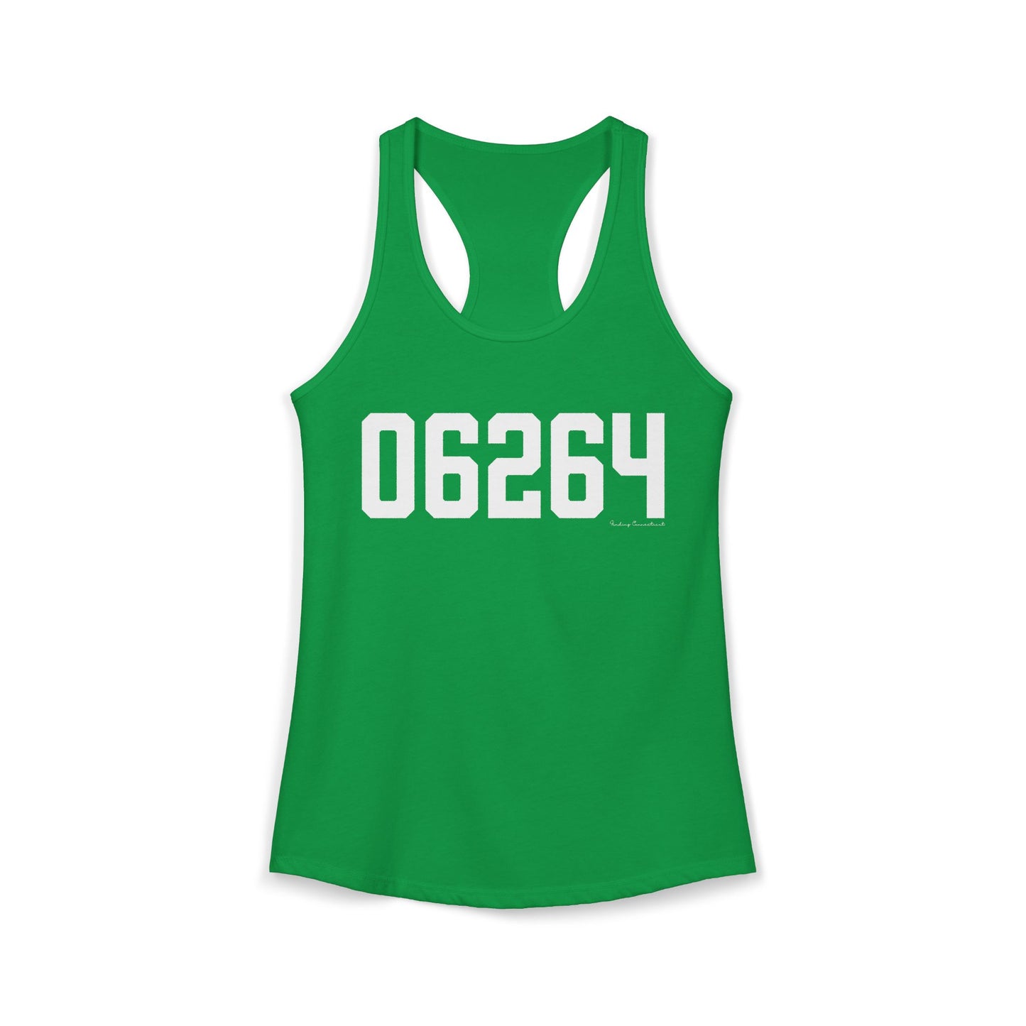 06264 Scotland CT Zip Code Women's Ideal Racerback Tank Top