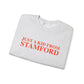 Just a kid from Stamford Unisex Heavy Blend™ Crewneck Sweatshirt