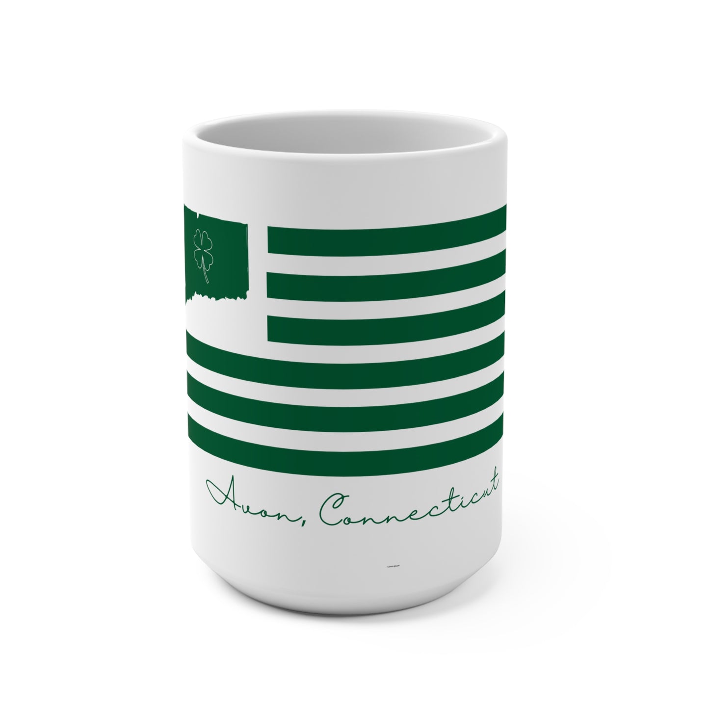 Avon Connecticut St. Patrick’s Day Flag Mug 15oz