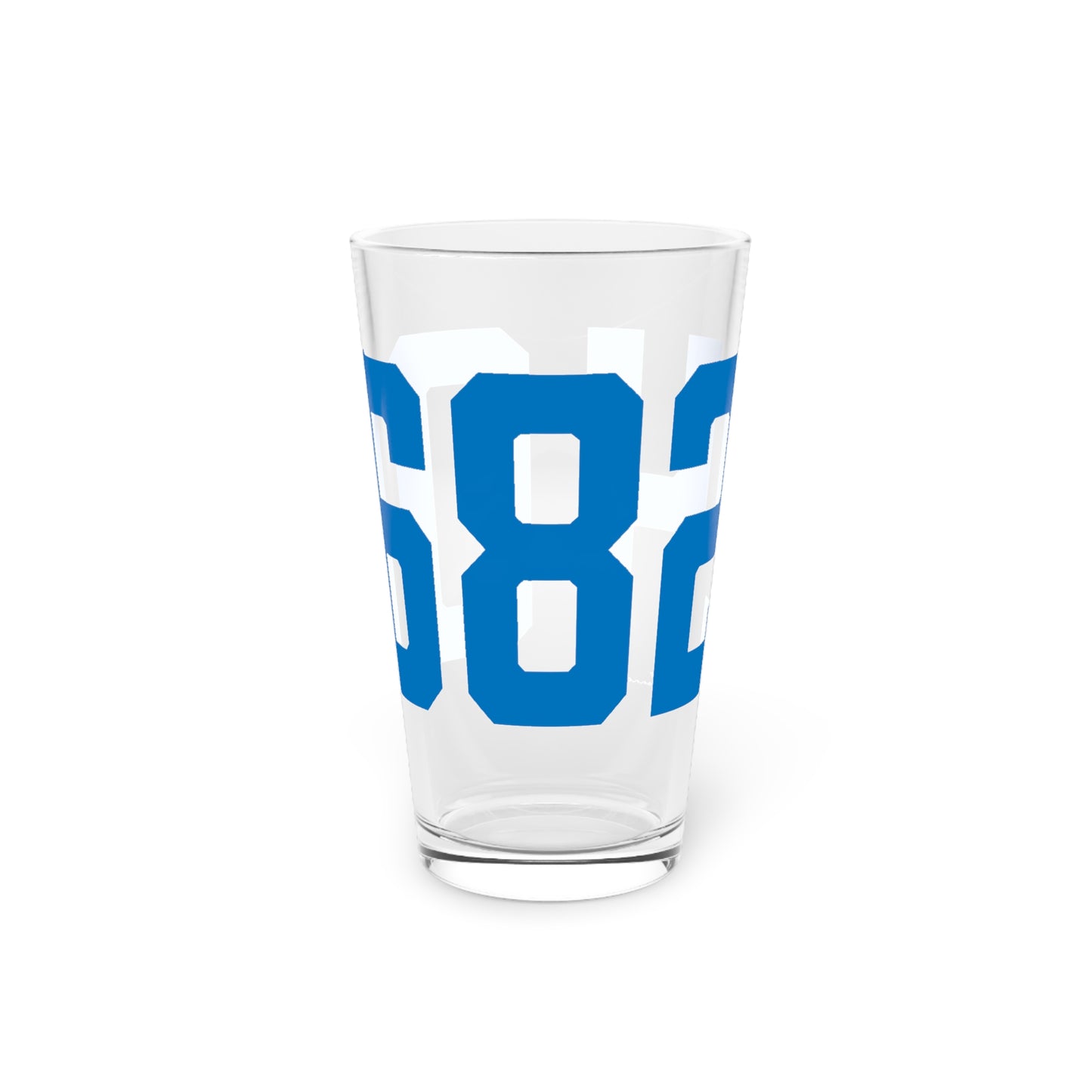 06824 Fairfield Connecticut Zip Code Pint Glass, 16oz