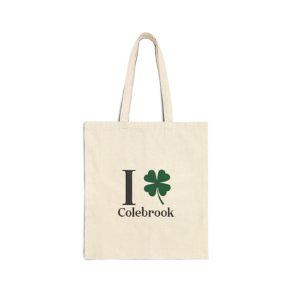 I Clover Colebrook Cotton Canvas Tote Bag