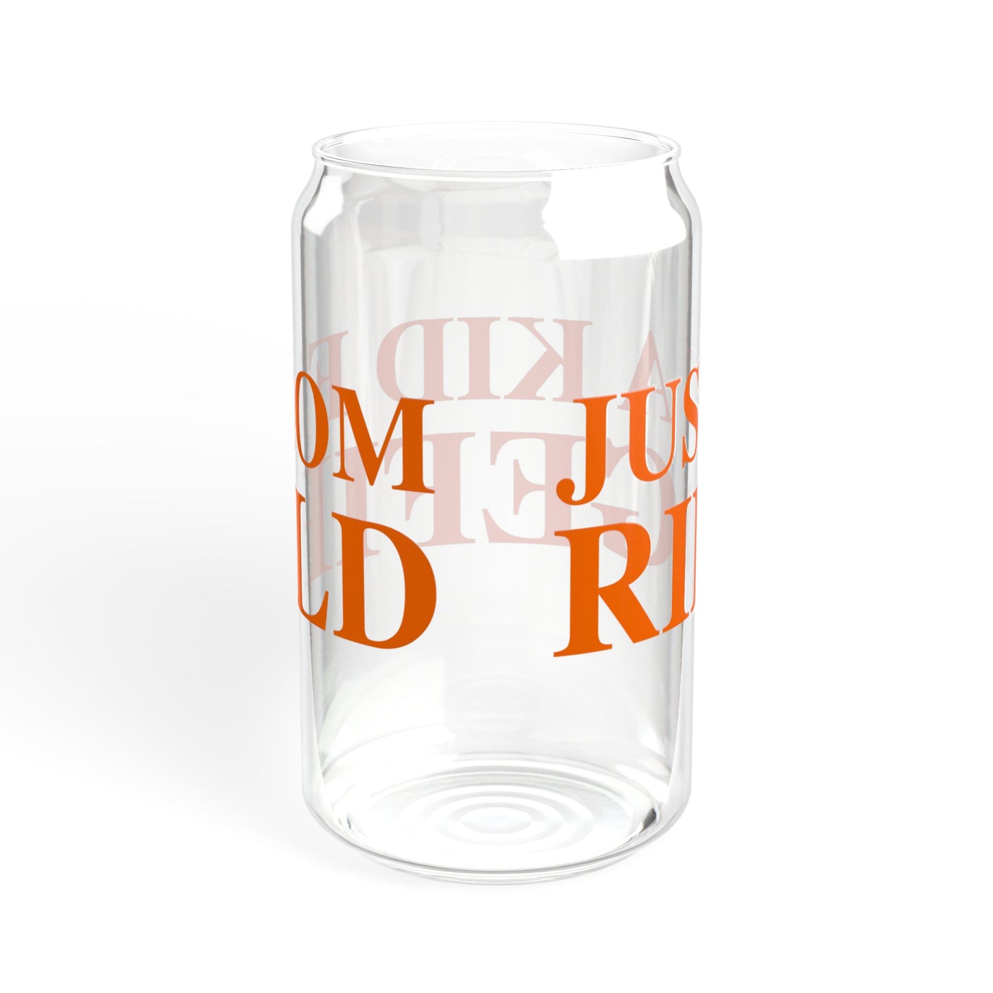 Just a kid from Ridgefield  Sipper Glass, 16oz