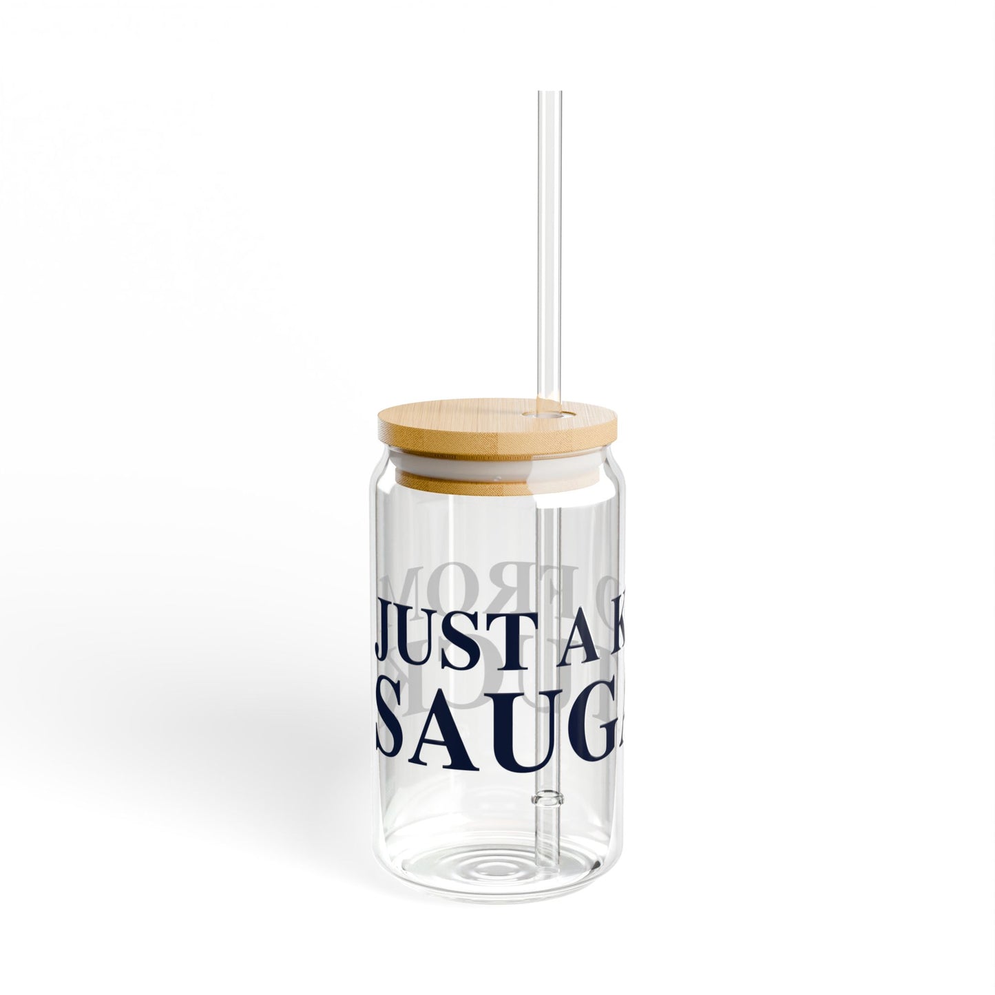 Just a kid from Saugatuck Sipper Glass, 16oz