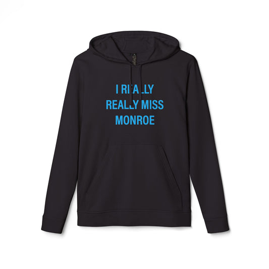 I Really Really Miss Monroe adidas® Unisex Fleece Hoodie