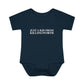 Just a kid from Killingworth Infant Baby Rib Bodysuit