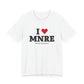 I Heart MNRE Unisex Jersey Short Sleeve T-Shirt