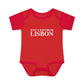 Just a kid from Lisbon Infant Baby Rib Bodysuit