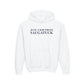 Just a kid from Saugatuck Youth Heavy Blend Hooded Sweatshirt