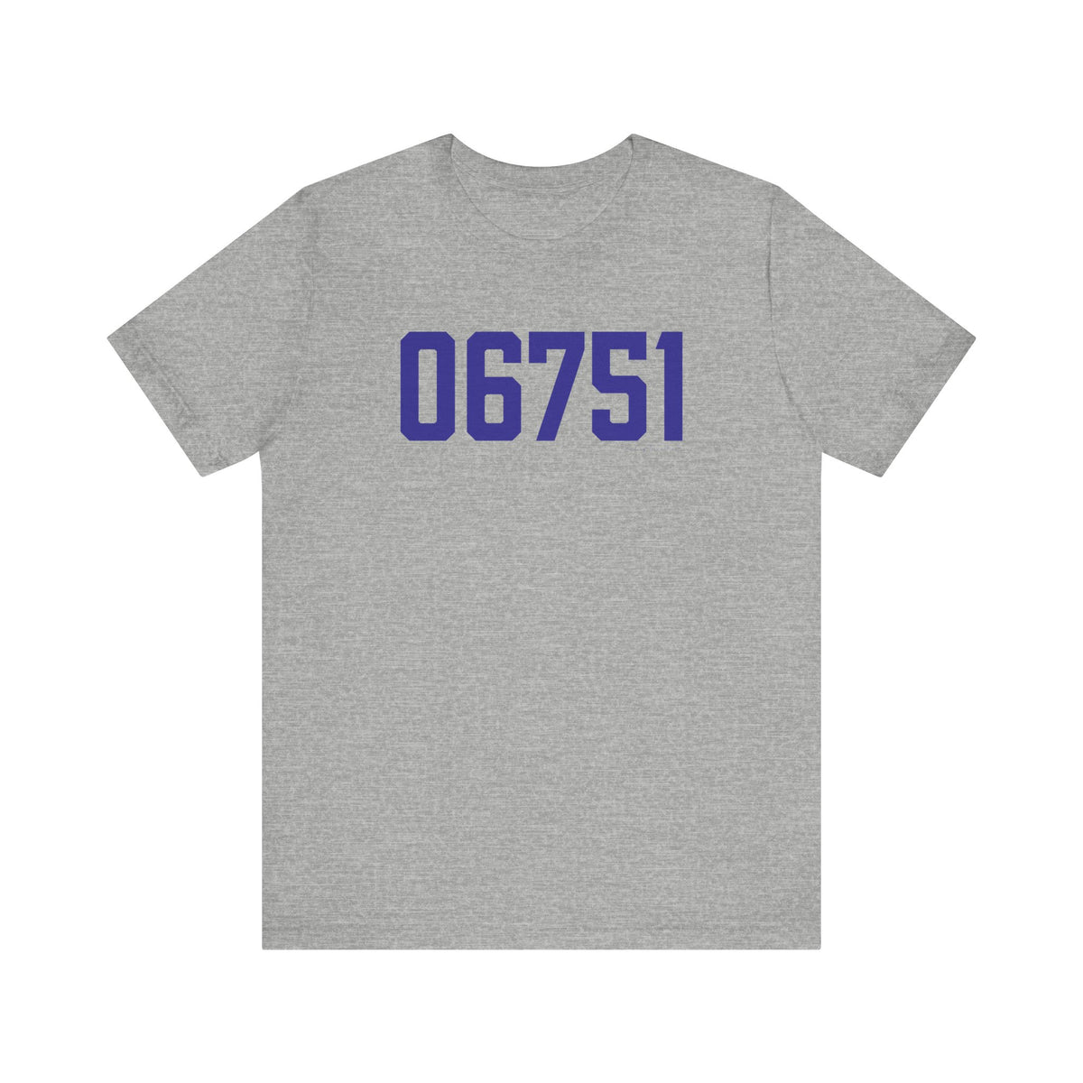 06751 Bethlehem Connecticut Zip Code Unisex Jersey Short Sleeve T-Shirt