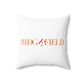 41 Tilt Ridgefield Spun Polyester Square Pillow