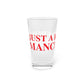 Just a kid from Manchester Pint Glass, 16oz