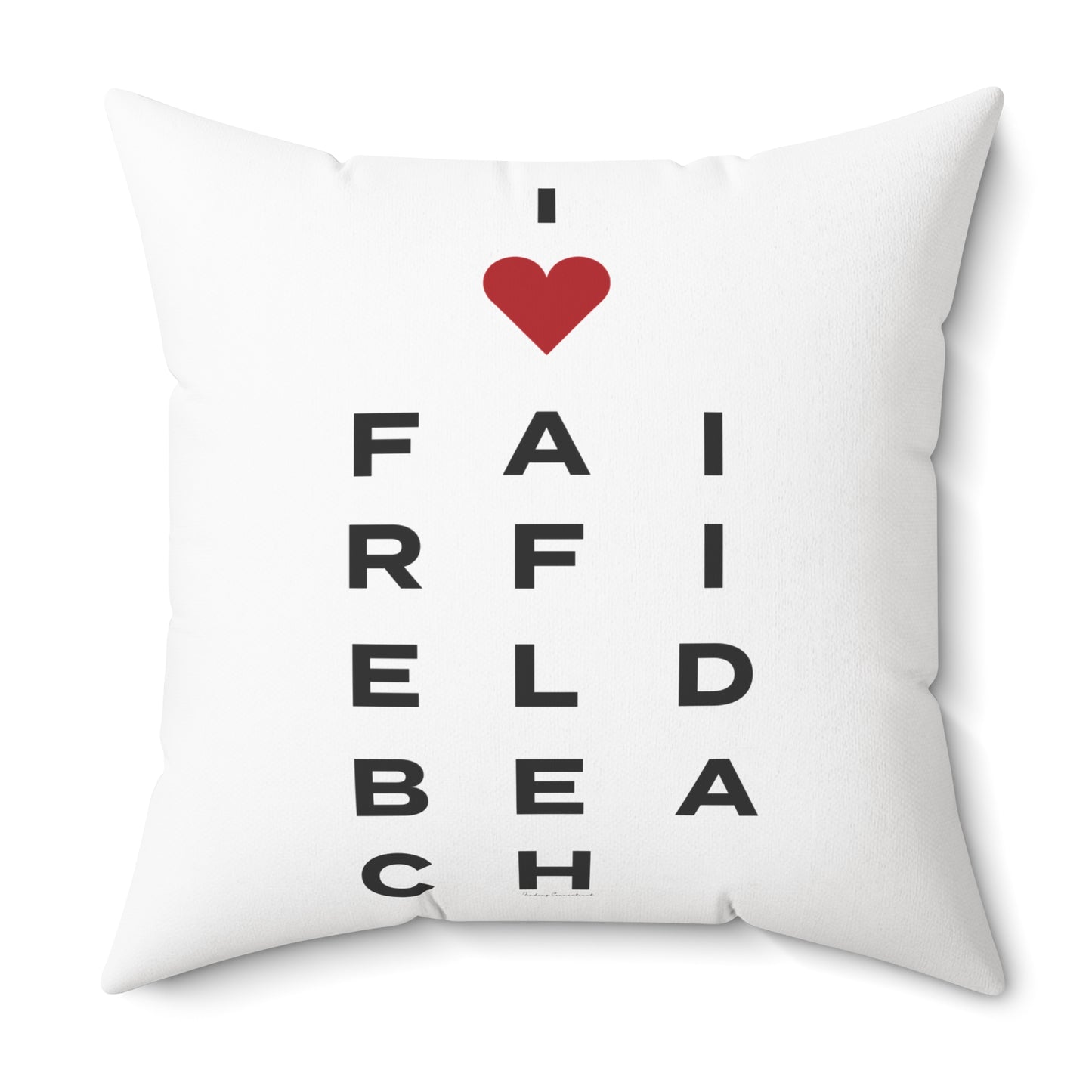 Fairfield Beach Vision Spun Polyester Square Pillow