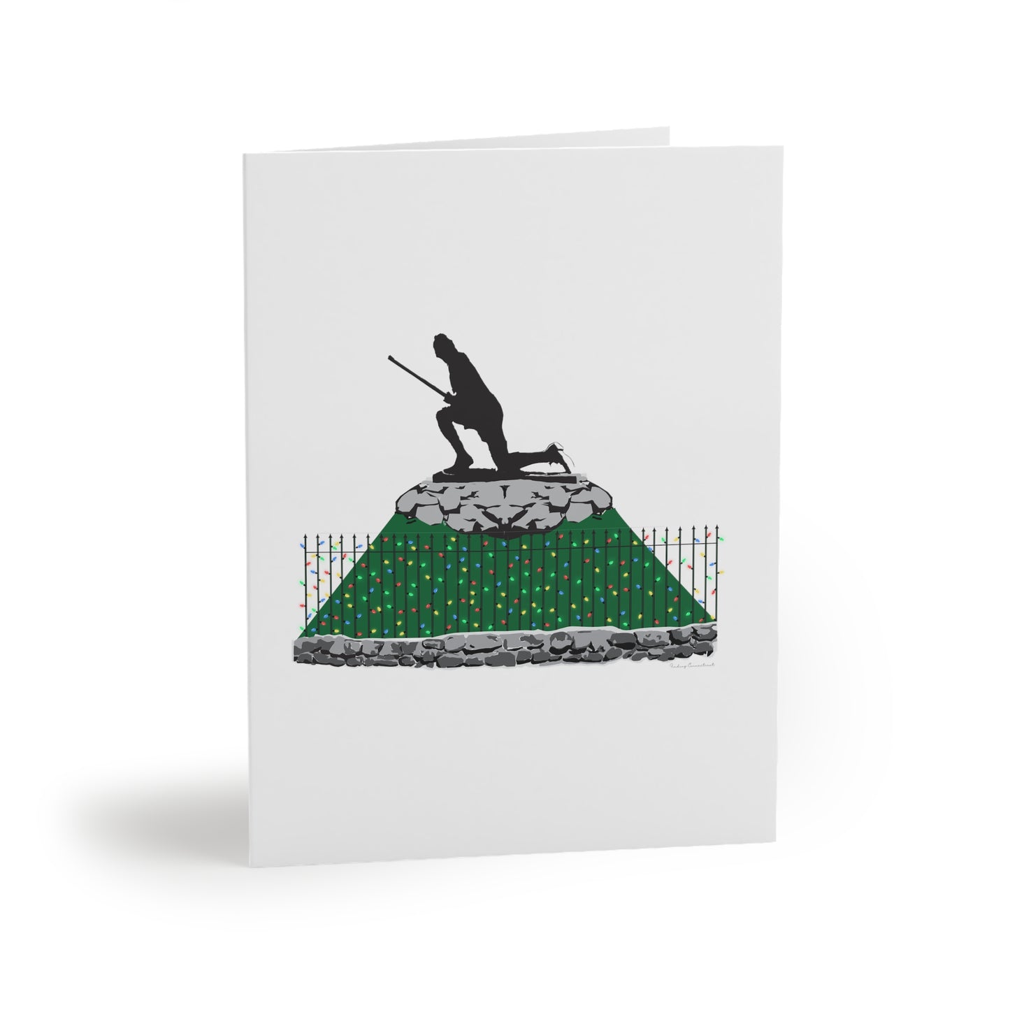 Minuteman Holiday Lights Greeting cards (8, 16, and 24 pcs)
