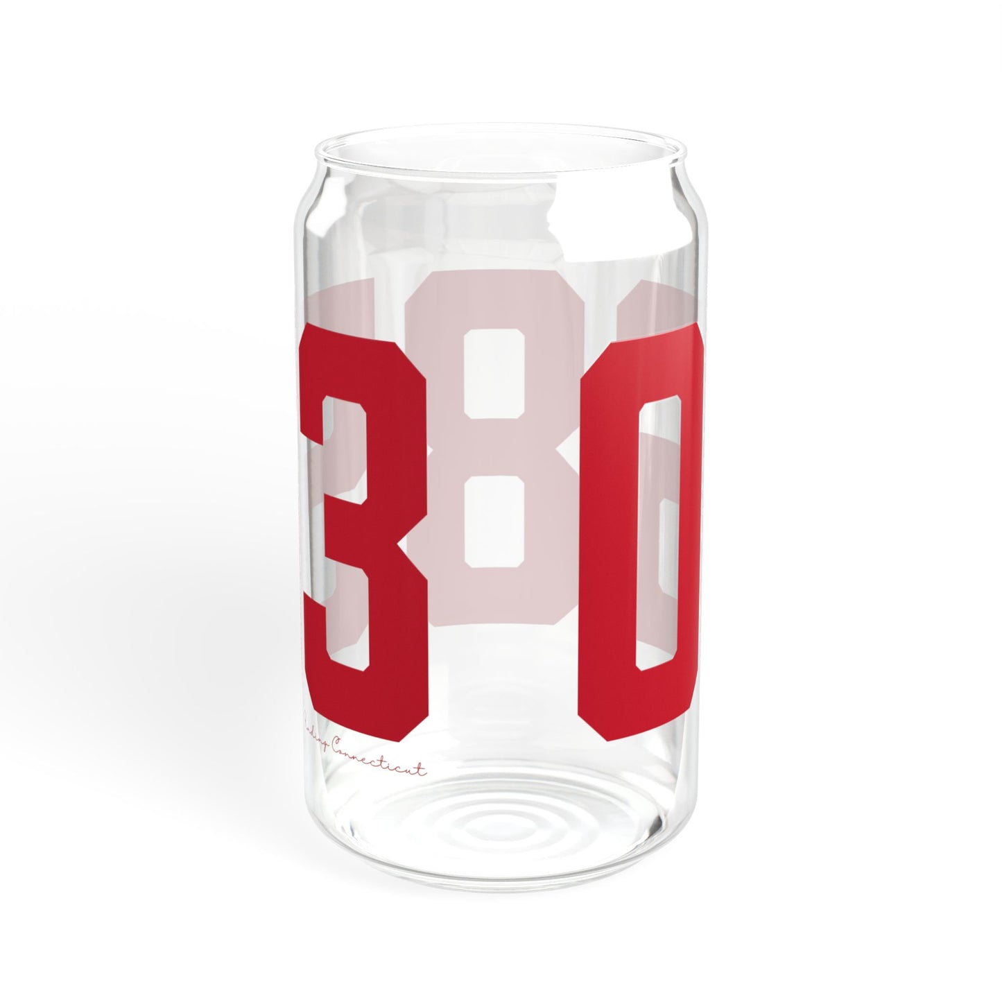 06853 Norwalk Connecticut Zip Code Sipper Glass, 16oz