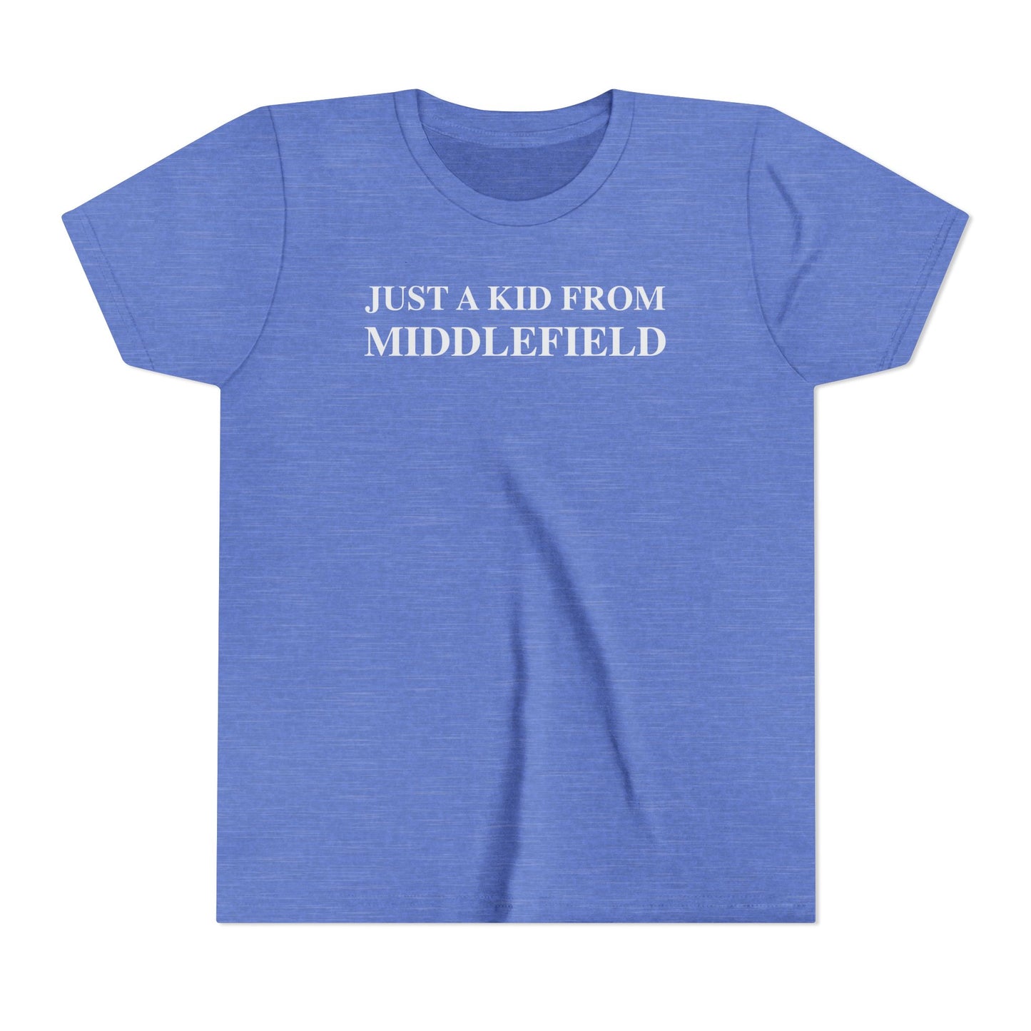 Just a kid from Middlefield Youth Short Sleeve T-Shirt